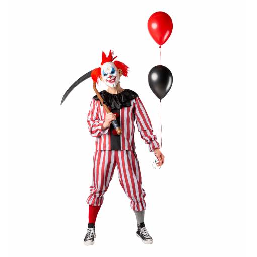 Foto - Pánský kostým - Halloweenský klaun M