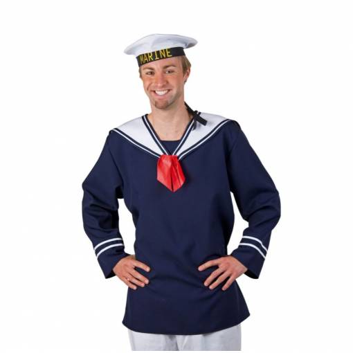 Foto - Pánský kostým - Námořník XL