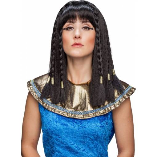 Foto - Dámská paruka s copánky - Egyptská královna