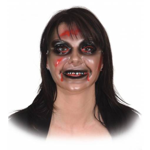 Dámská plastová maska - Zombie