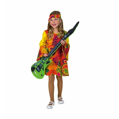 Dětský kostým - Hippie šaty 152/164