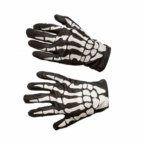Dámské rukavice - Bílá kostra