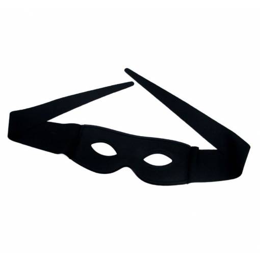 Maska na oči - Černá zavazovací