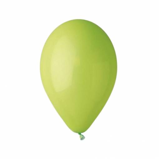 Prémiové balónky - Zelená, 10 kusů