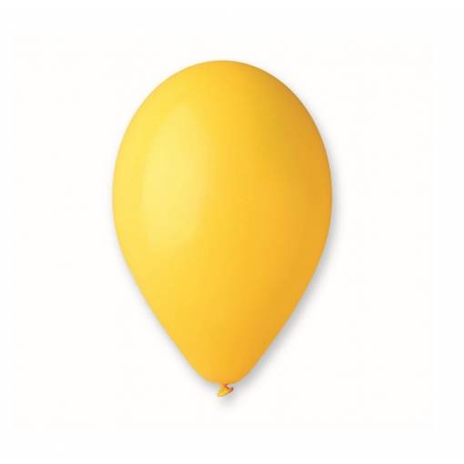 Prémiové balónky - Žlutá, 10 kusů