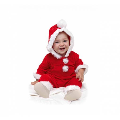 Dětský kostým - Santa overal pro miminko 74/80