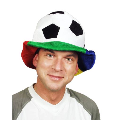 Plyšový klobouk - Fotbal