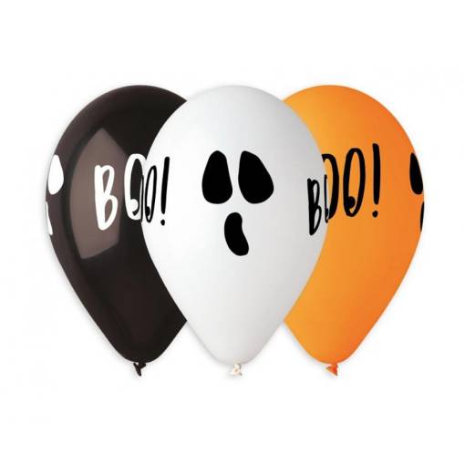Foto - Prémiové balónky 12" - Boo, 5 kusů
