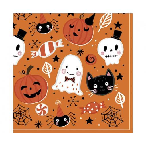 Foto - Papírové ubrousky - Halloween