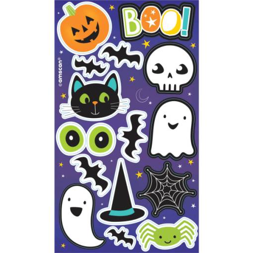 Foto - Sada halloweenských samolepek