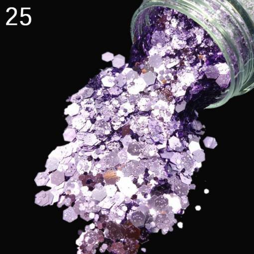 Tělové glitry - 25 Light Purple