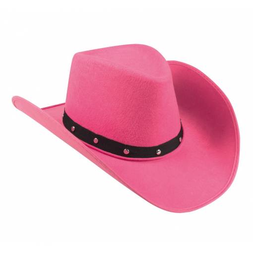 Dámský kovbojský klobouk - Růžový