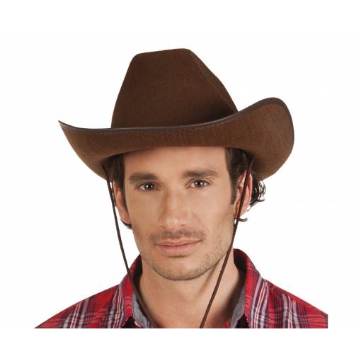 Pánský "Rodeo" klobouk - Hnědý