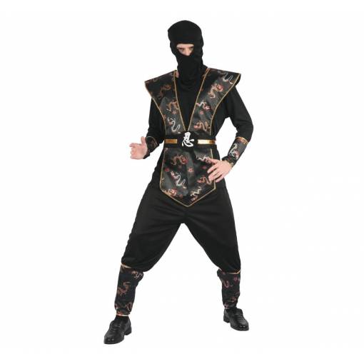 Ninja kostým pro dospělé Dragon Ninja - Velikost 56
