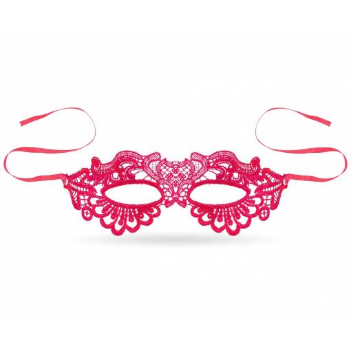 Krajková maska - Pink Lady