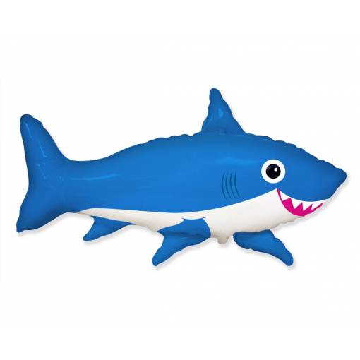 Foto - Fóliový balónek - Modrý žralok