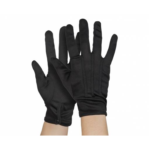 Dámské rukavice - Černé + Knoflík