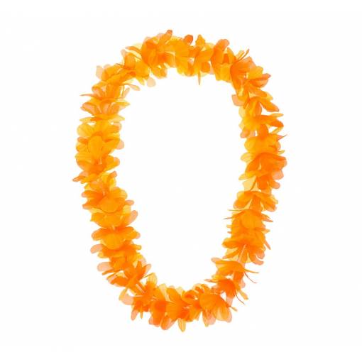 Havajský věnec - Oranžový