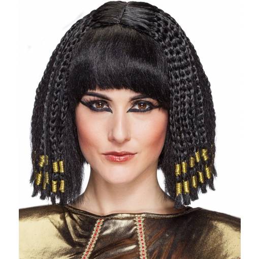 Foto - Dámská paruka - Egyptská královna s copánky
