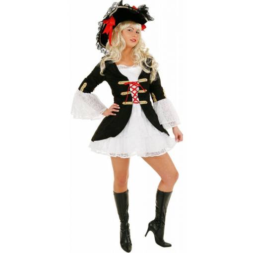 Dámský kostým - Pirátská nevěsta 40