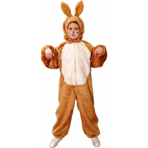 Dětský kostým - Hnědý králík 116/128