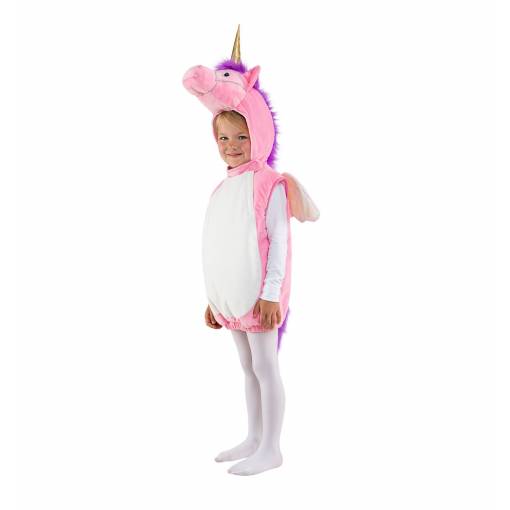 Dětský kostým - Růžový jednorožec 104