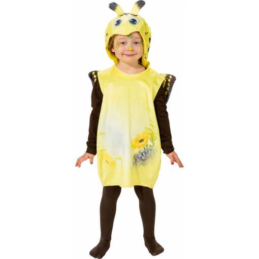 Dětský kostým - Žlutý motýl 104