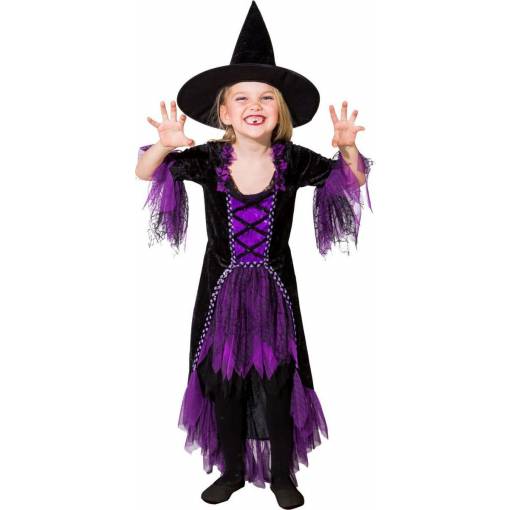 Dětský kostým - Čarodějnice 140