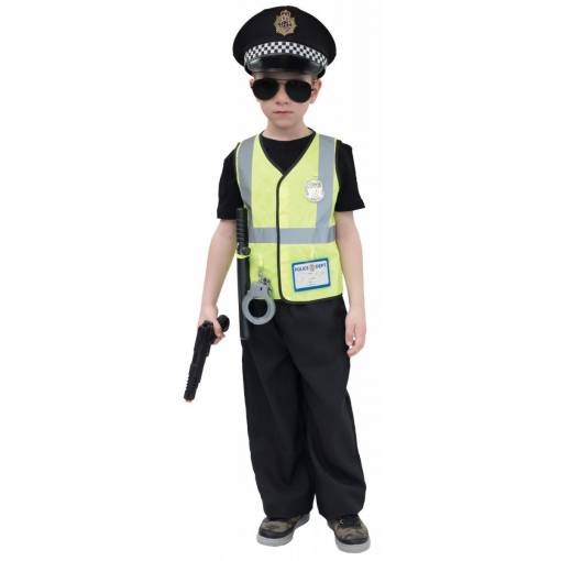 Foto - Dětská vesta - Policejní, reflexní 116/128