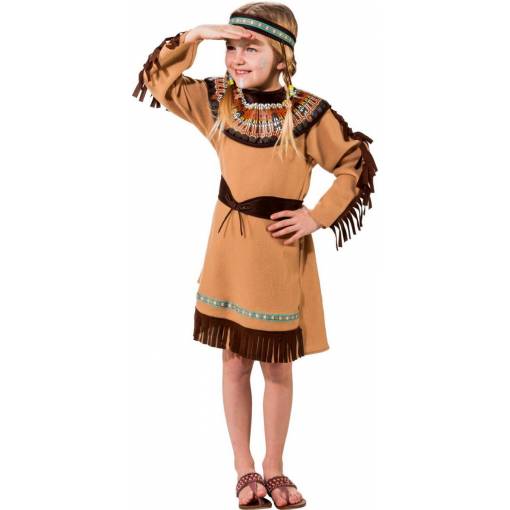 Dětský kostým - Indiánka 128
