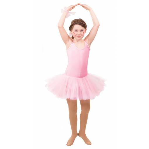 Dětská baletní souprava - Růžová 116/128